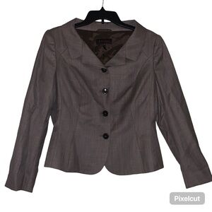 Escada Silk/wool Blend Crop Blazer Size 40 US M / 8